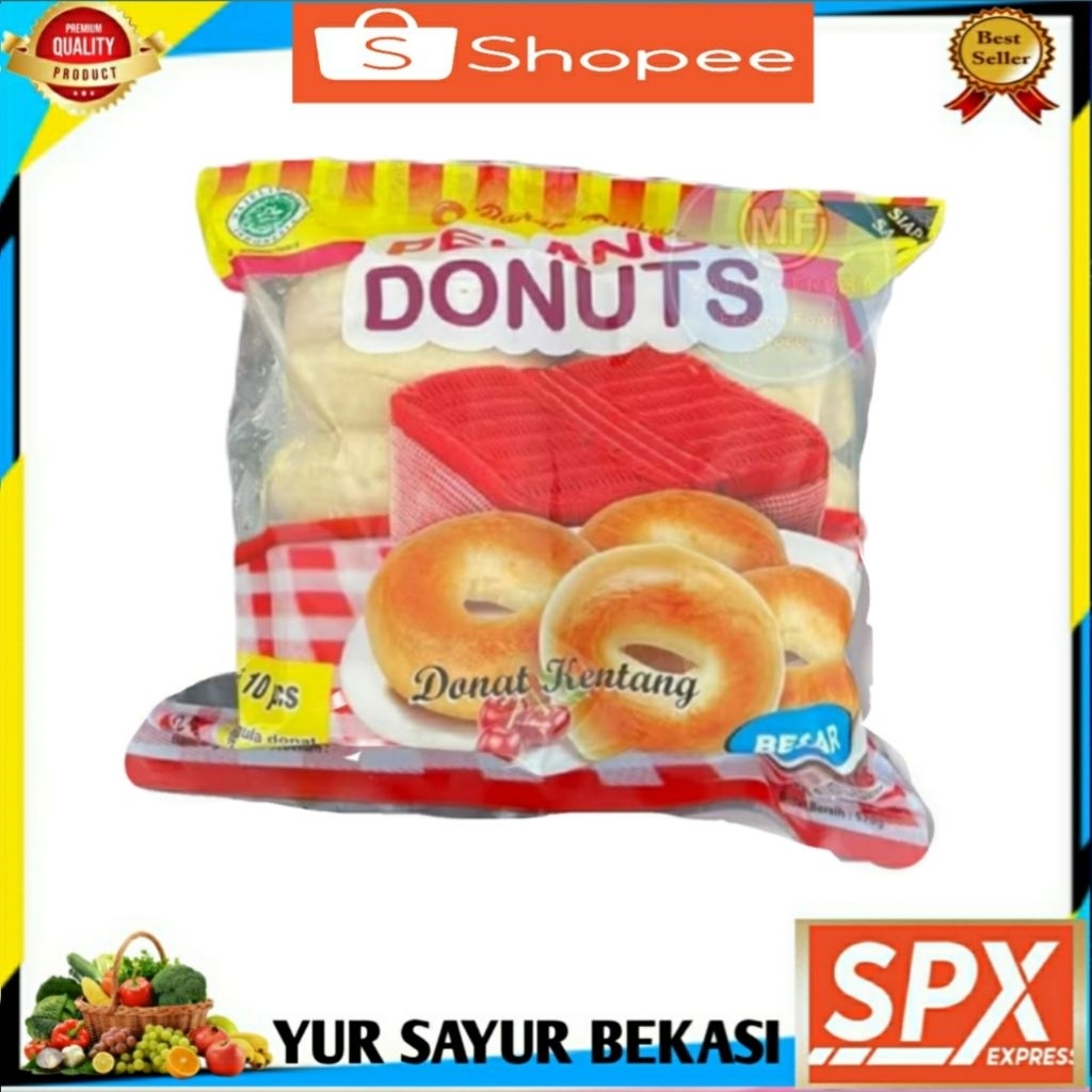 

Donat Kentang Besar isi 10 biji.