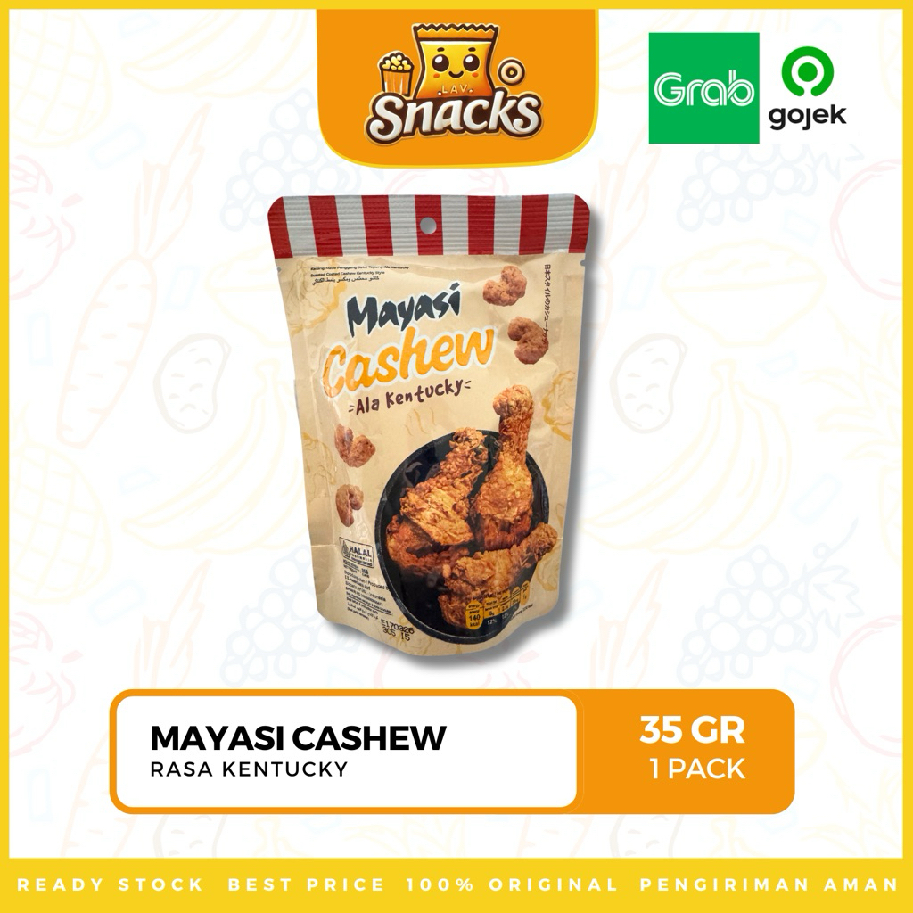 

Lav.Snacks︱Mayasi Cashew Ala Kentucky 35GR - 1 PACK
