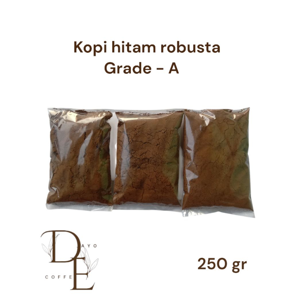 

kopi bubuk asli robusta 250gr grade A