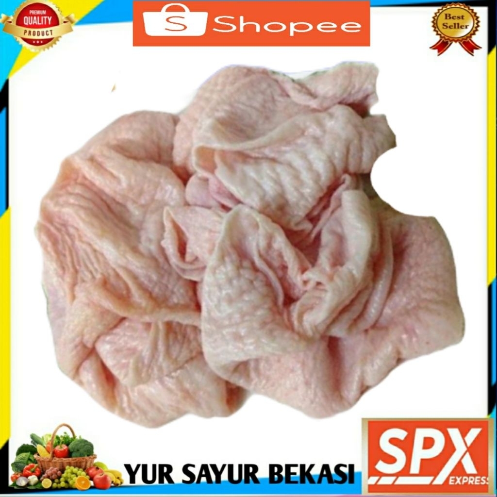 

Kulit Ayam Fresh 500gr.