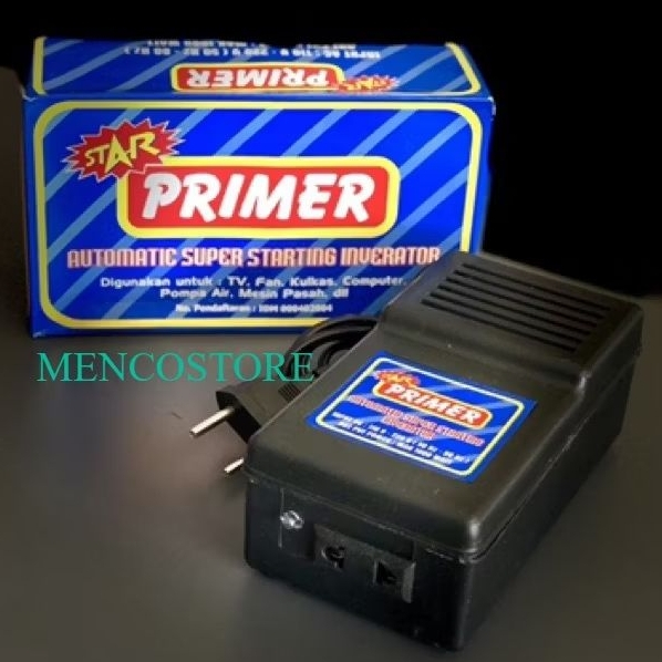 Inverator PRIMER 1000 Watt, Penghemat Daya Listrik, Anti Jeglek Soft Stater Stabilizer