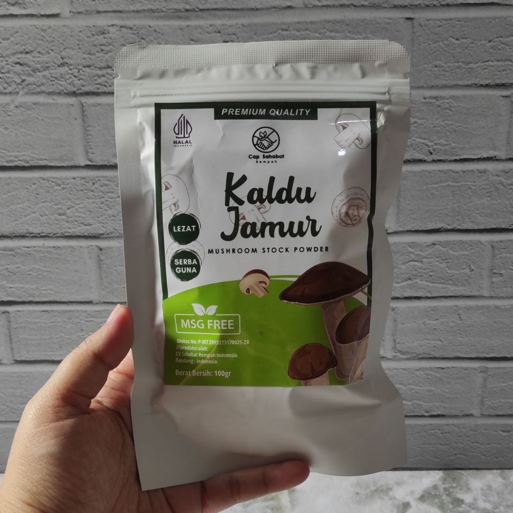 

Kaldu Jamur Non MSG 100gr - Nora Healthy Food