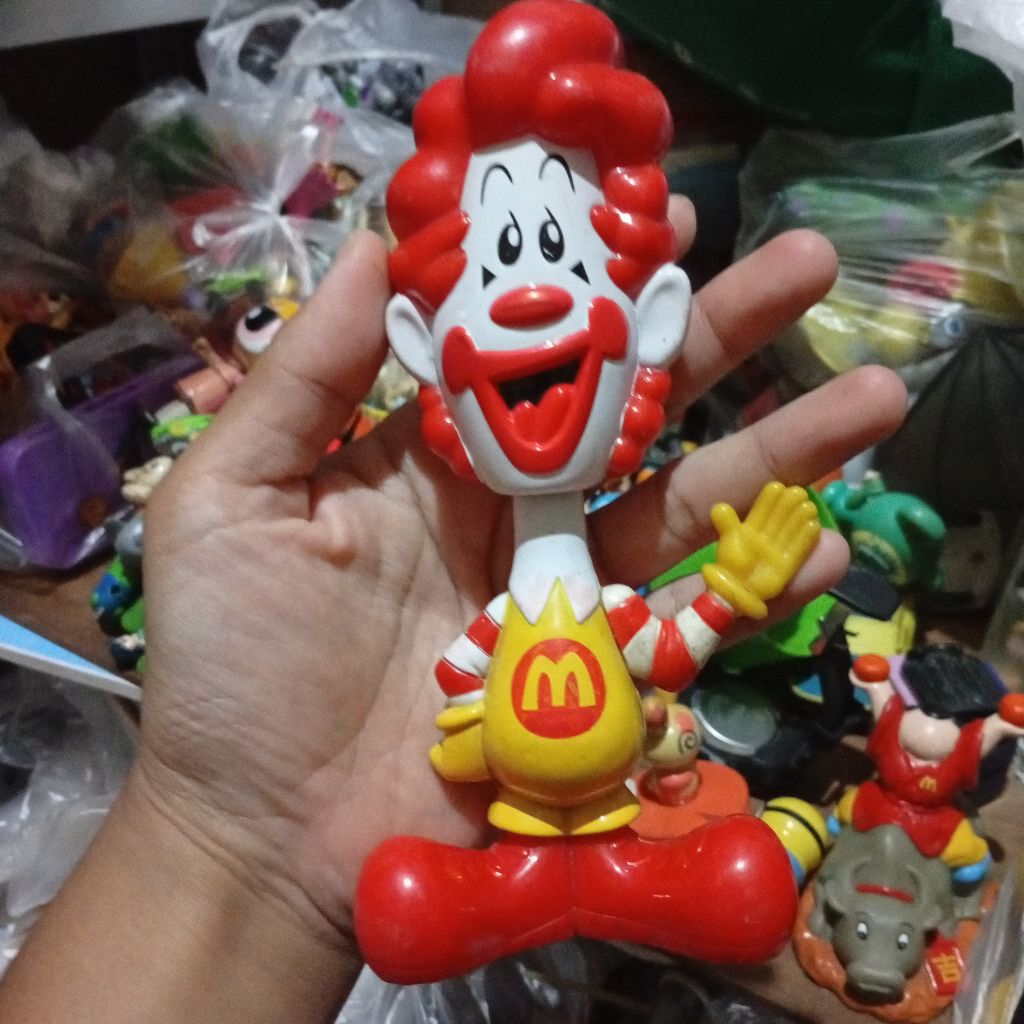 happy meal toys ronald McDonald booble head