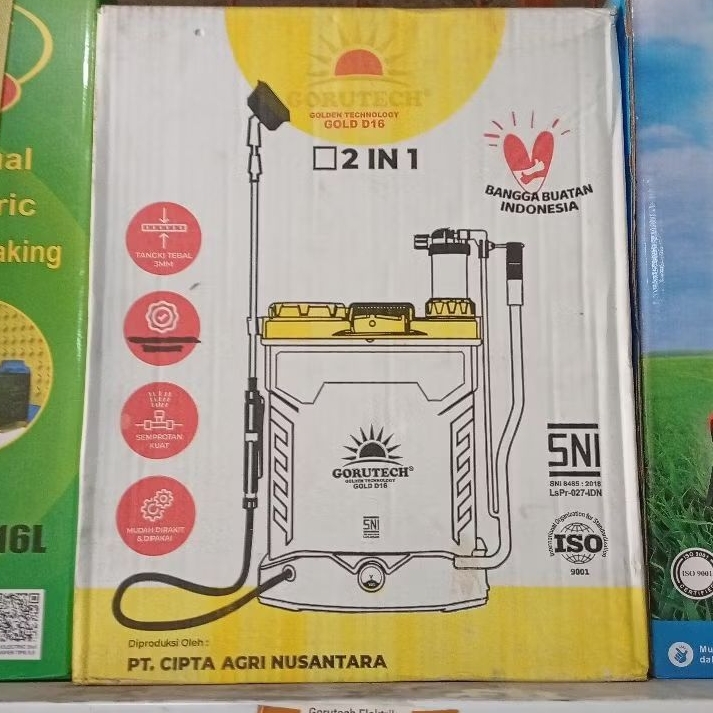 sprayer gorutech 2in1 16 liter