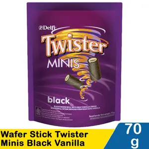 

Delfi Wafer Stick Twister Minis Black Vanilla Choco Cream / Twister Mini
