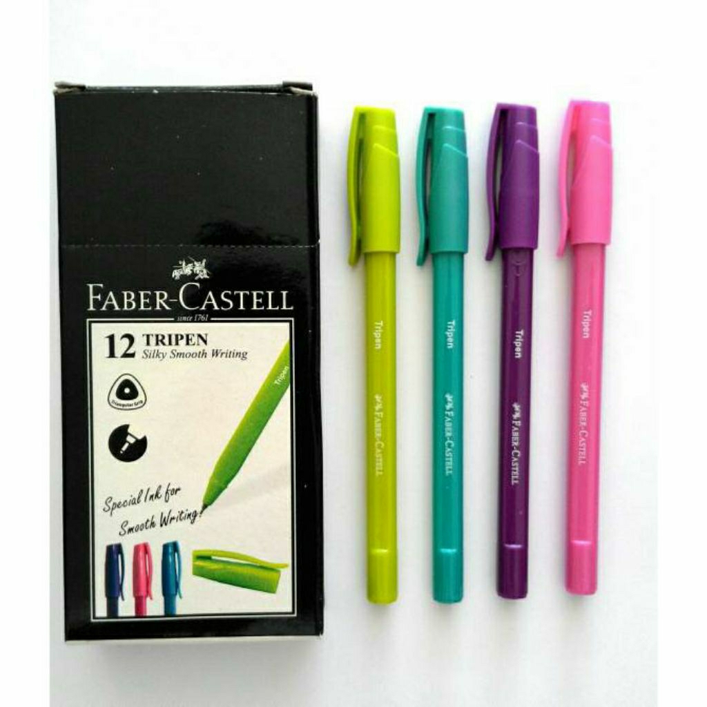 

Faber Castell Tripen Mix 0.7 mm Pulpen Faber Castell