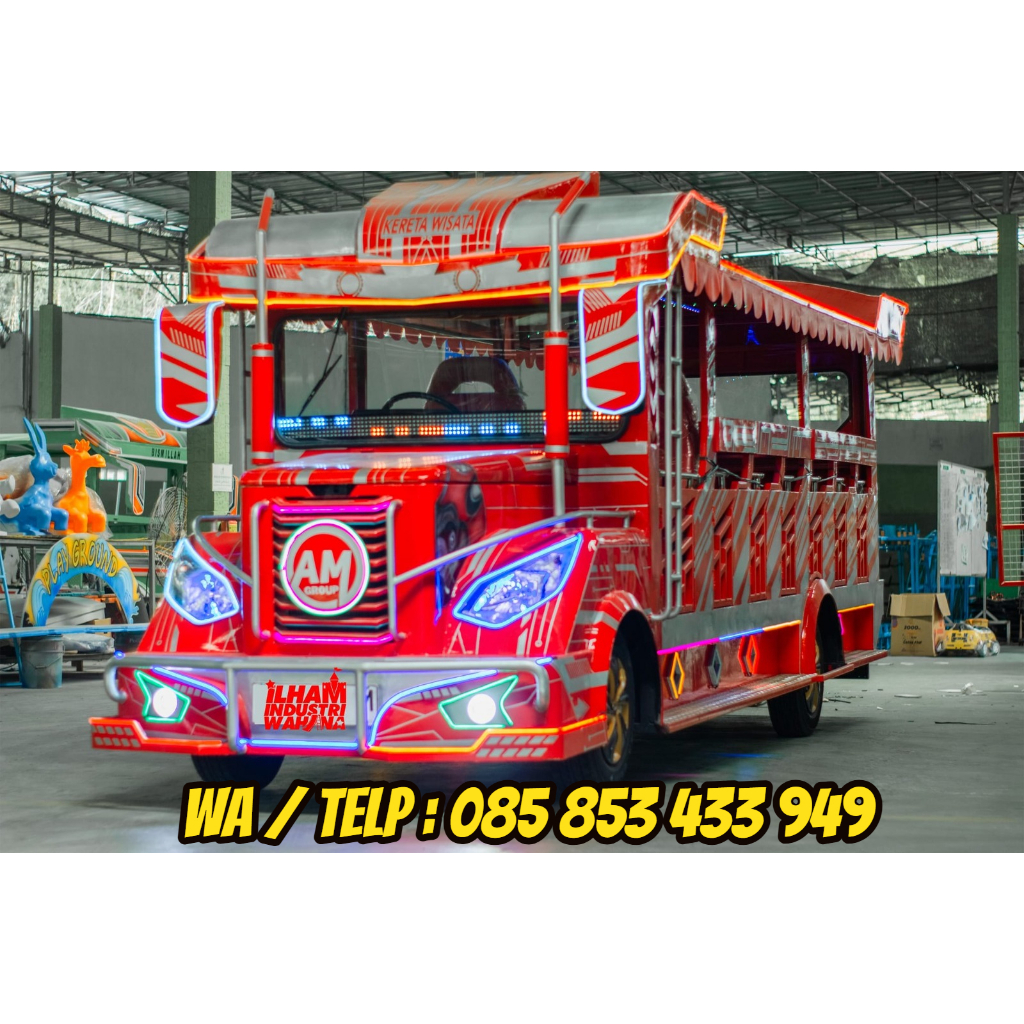 Odong Odong Mobil Kereta Mini Mesin Panther Kijang