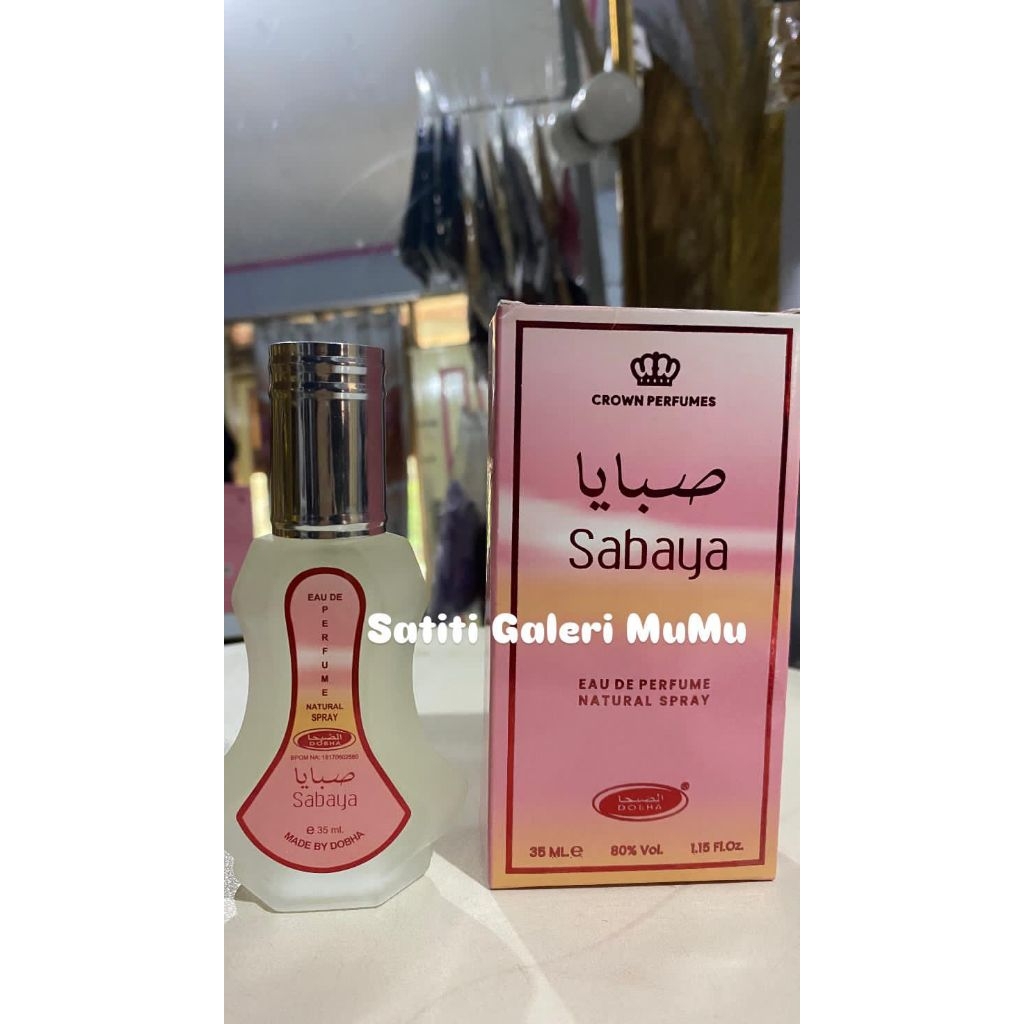 Parfum Sabaya/ sabaya/ parfum/ parfum Dobha/ Dobha sabaya/ sabaya Dobha/ parfum tahan lama