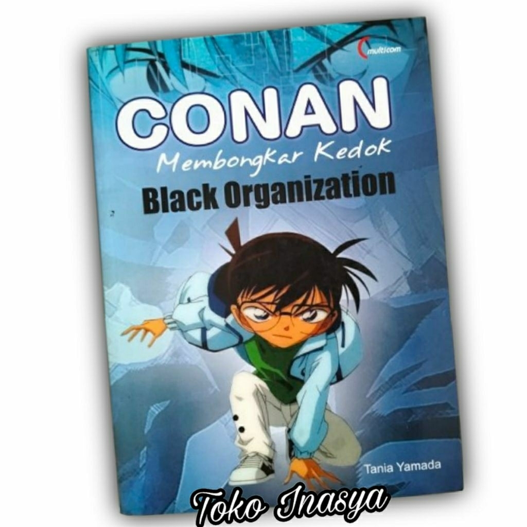 BUKU CONAN MEMBONGKAR KEDOK BLACK ORGANIZATION
