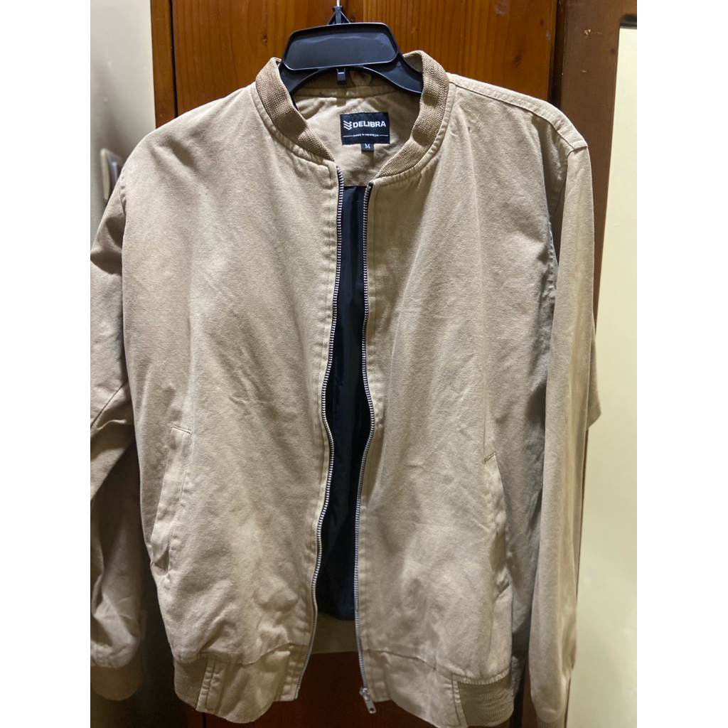 Jaket Pria Cokelat Size M (PRELOVED)
