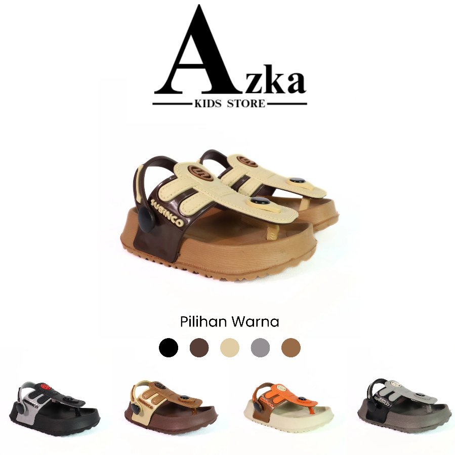Sandal Anak Laki-Laki shevano series sandal jepit usia 10bln - 3 th