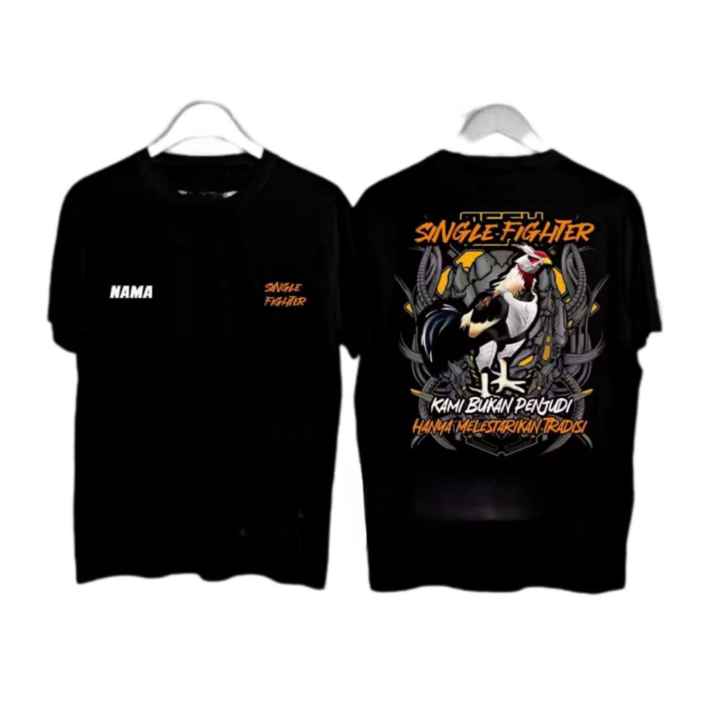KAOS SINGLE FIGHTER AYAM PETARUNG
