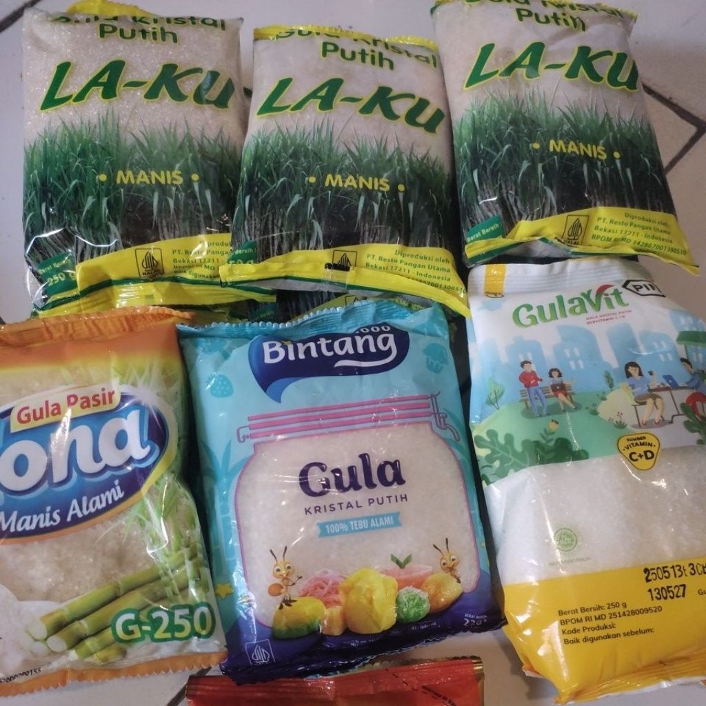 

Gula Pasir Kemasan Hemat 250Gram