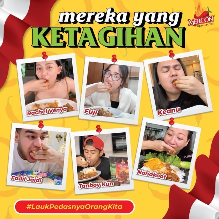 

[Hyper Package BangBang Ring Sapi edition] - Mercon Merah Putih (1 BangBang Ring Sapi / 1 Bangbang Ring Keju, 1 Rendang Ayam, 1 Ayam Woku)