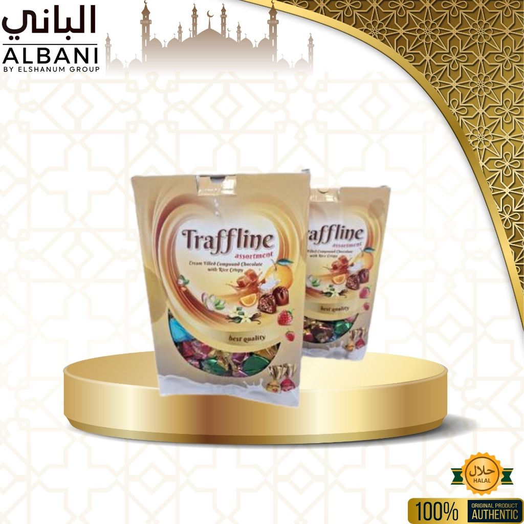 

COKLAT TRAFFLINE BOX 2kg / COKLAT TURKI / COKLAT ARAB / Coklat Arab Mix Cemilan Import Coklat Turkey