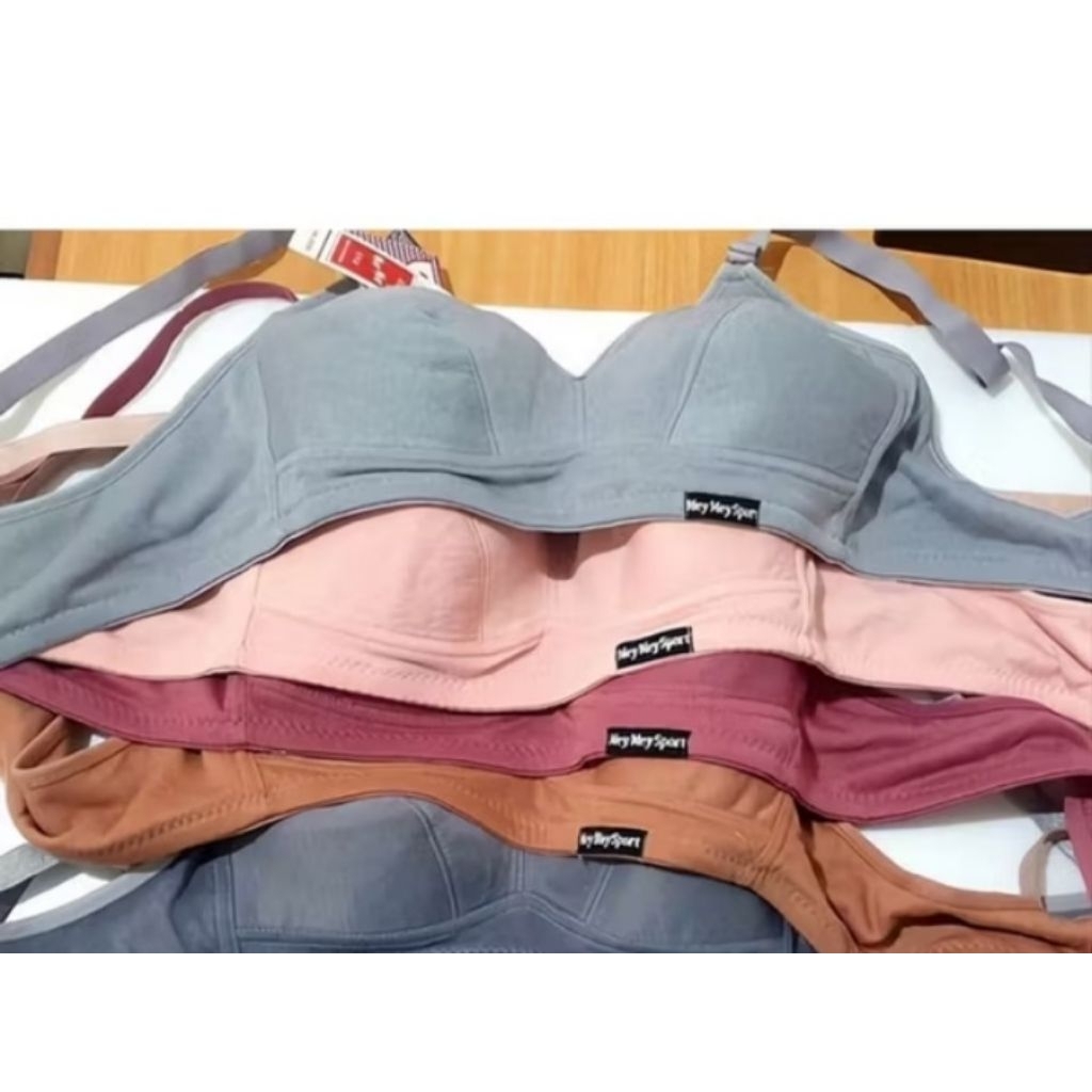 Bh sport bra ukuran 40 tanpa kawat tanpa busa