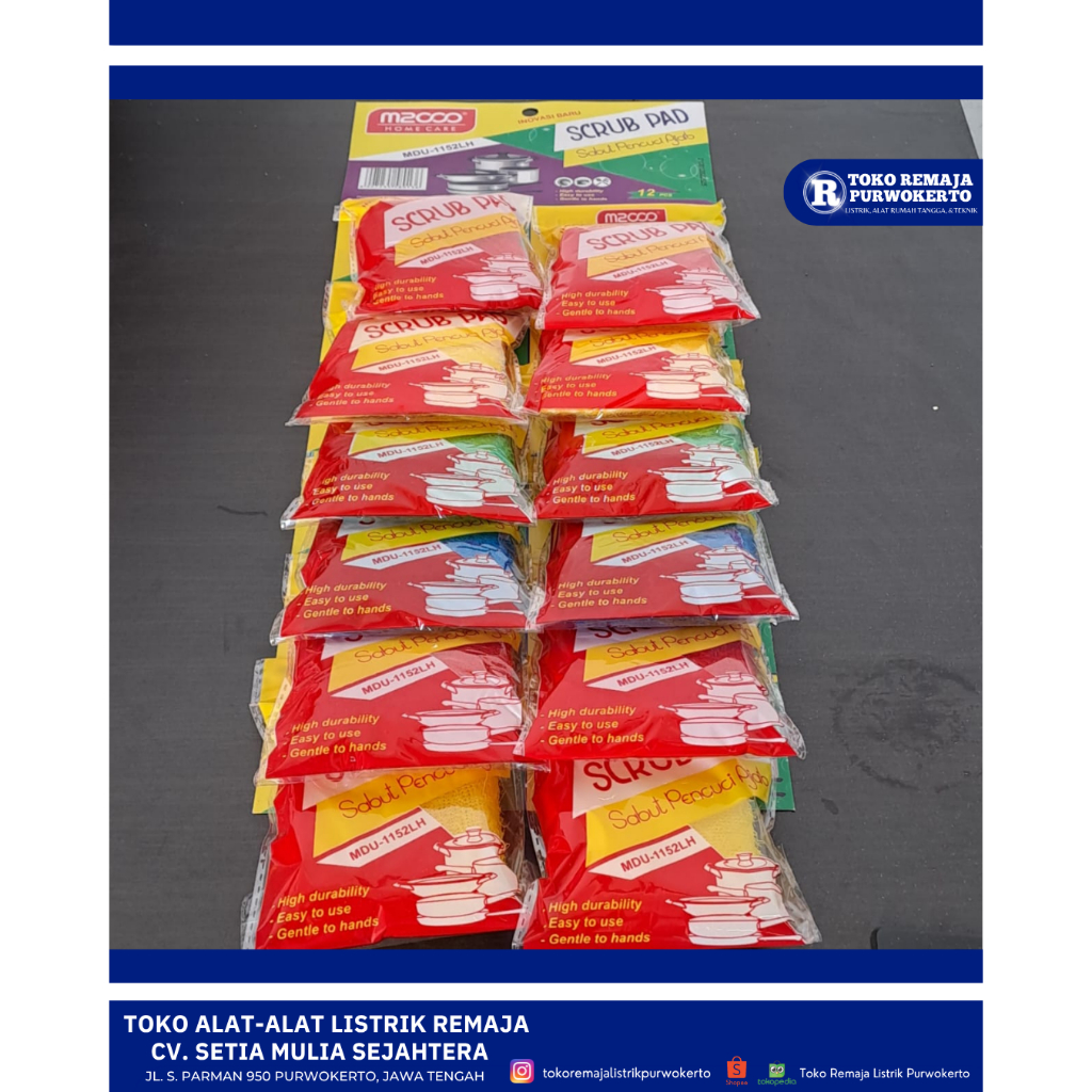 Spon Scrub Busa / Spon Pencuci Piring Busa M2000