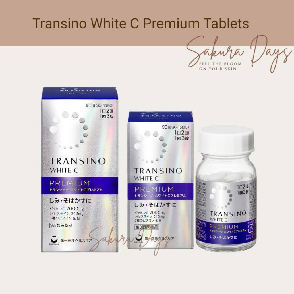 Transino White C Premium Tablets Original Japan