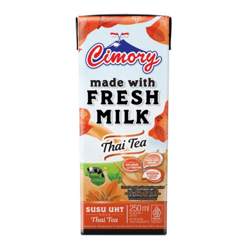 

Cimory Susu UHT Thai Tea 250ml