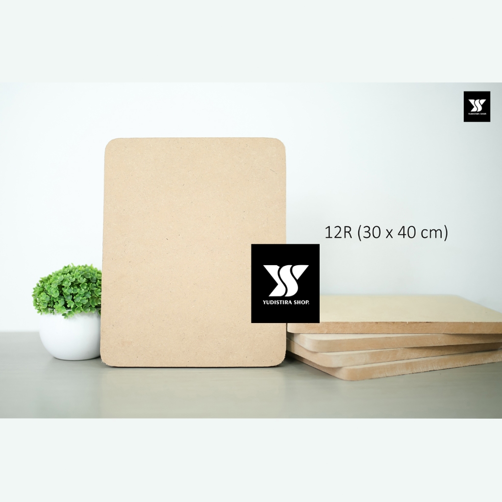 PAPAN MDF/MDF/KAYU/MDF COKLAT 12Mm/ 12Mm/ MDF 12R/ MDF 30x 40 cm