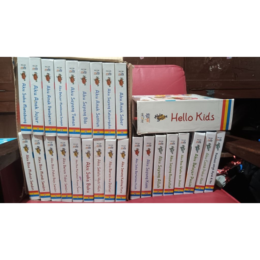 preloved buku halo balita
