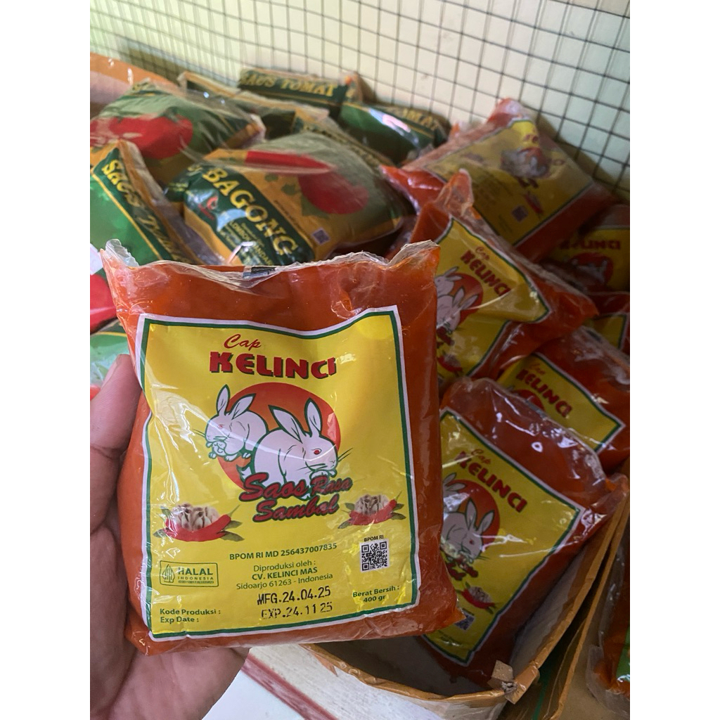 

saus cabai cap kelinci 400ml