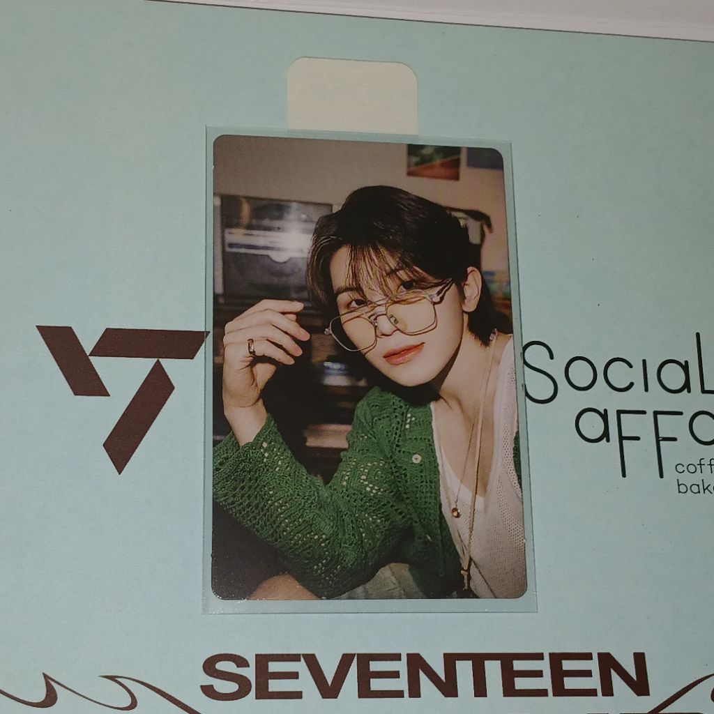(READY STOCK) WOOZI KLEPON/PHOTOCARD OFFICIAL/WOOZI SEVENTEEN