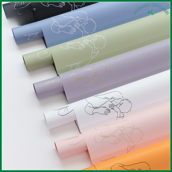 

PACK 20 Flower Wrapping Cellophane Everyday I love you Kertas buket Bunga Kb6109