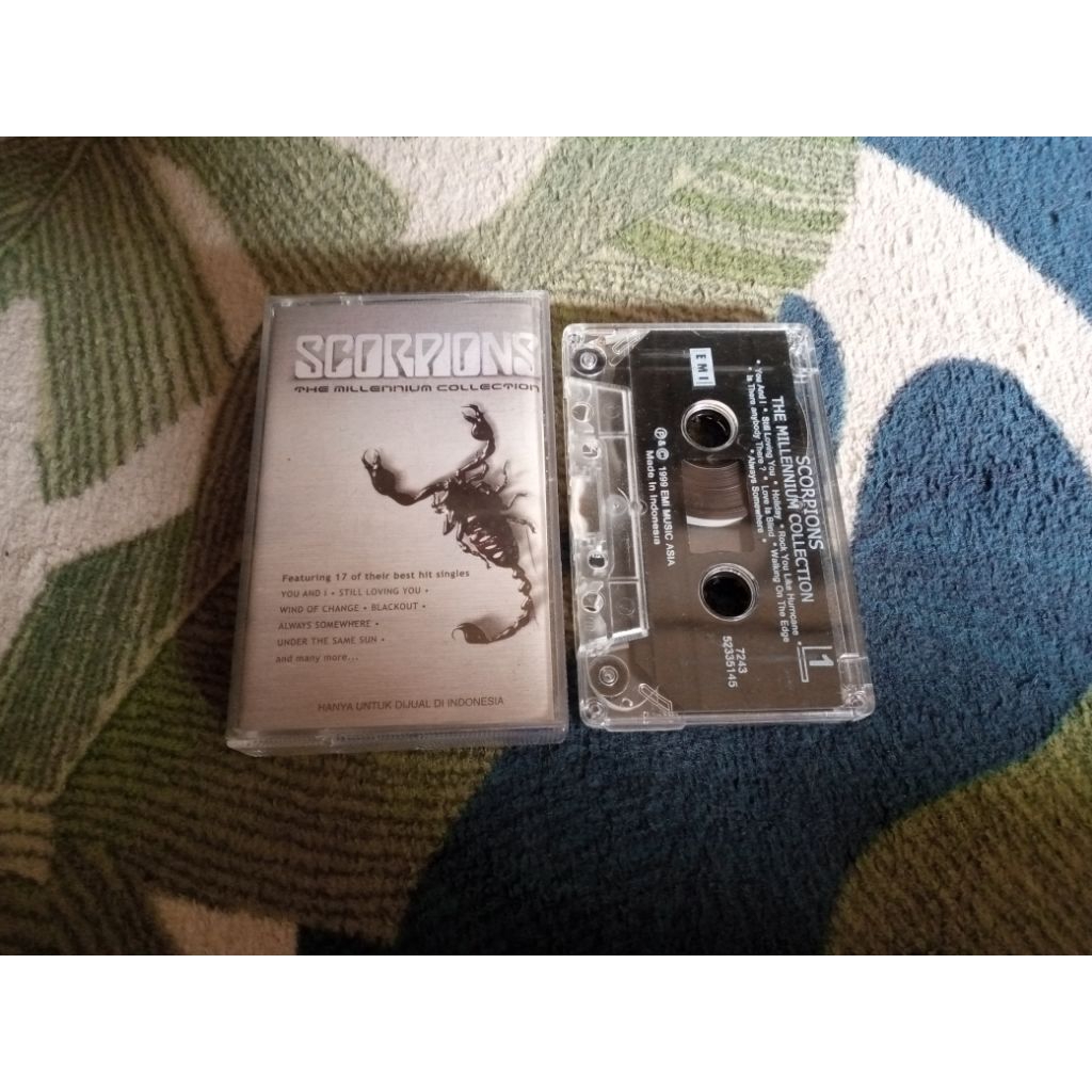 KASET PITA SCORPIONS the millenium collection
