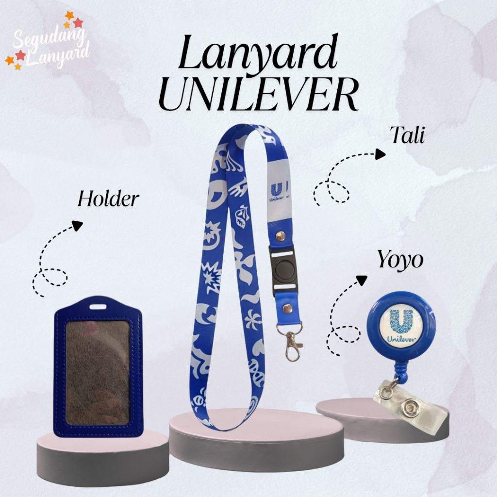 

READY!LANYARD UNILEVER TALI PREMIUM/TALI GANTUNGAN ID CARD UNILEVER TERMURAH!!!