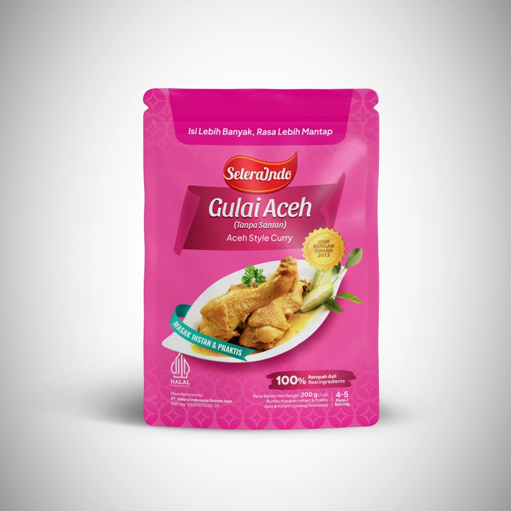 

Bumbu Gulai Aceh Tanpa Santan 200 gr