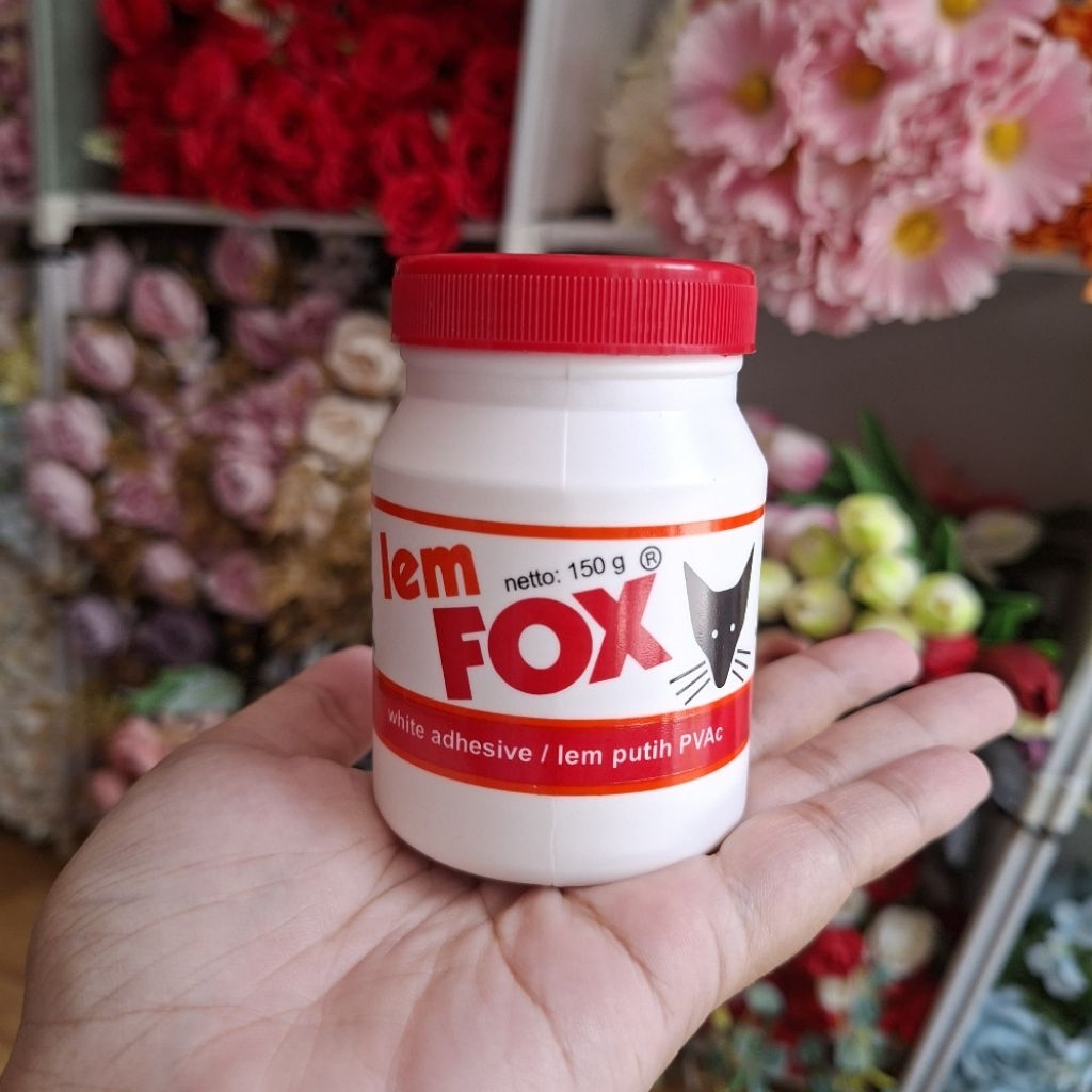 

Lem Fox PVAc Botol 150 gr | Lem Putih Serba Guna Terbaik