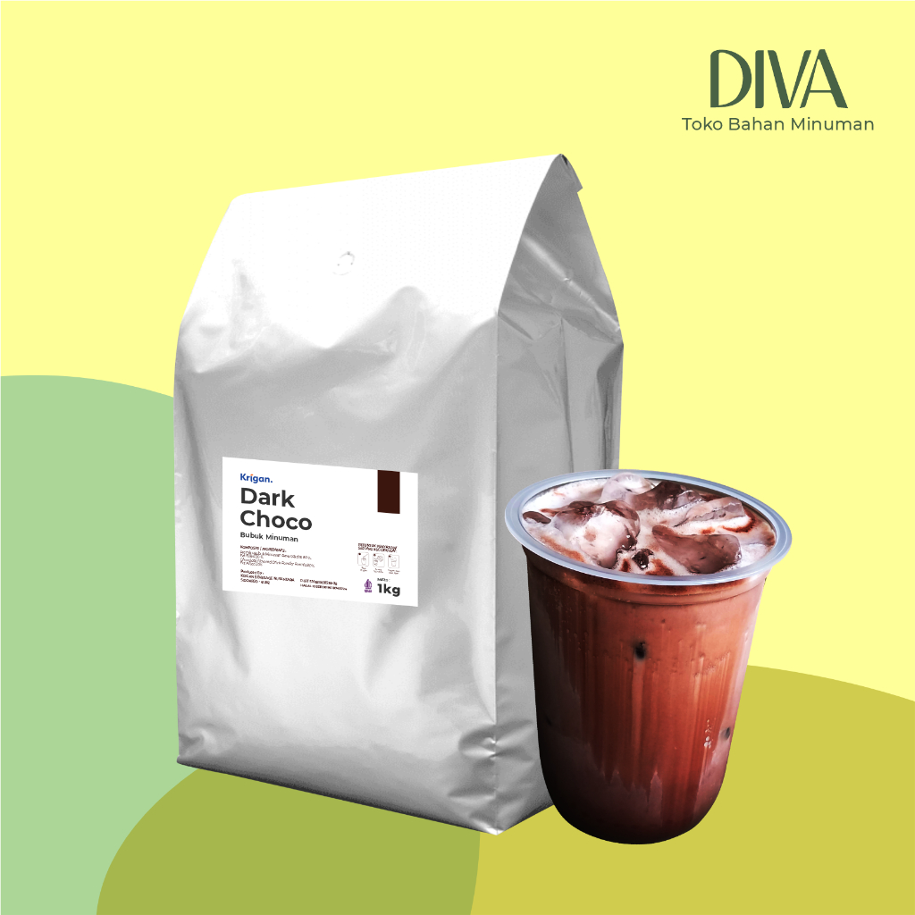 

Bubuk Minuman Dark Choco Krigan kemasan 1kg