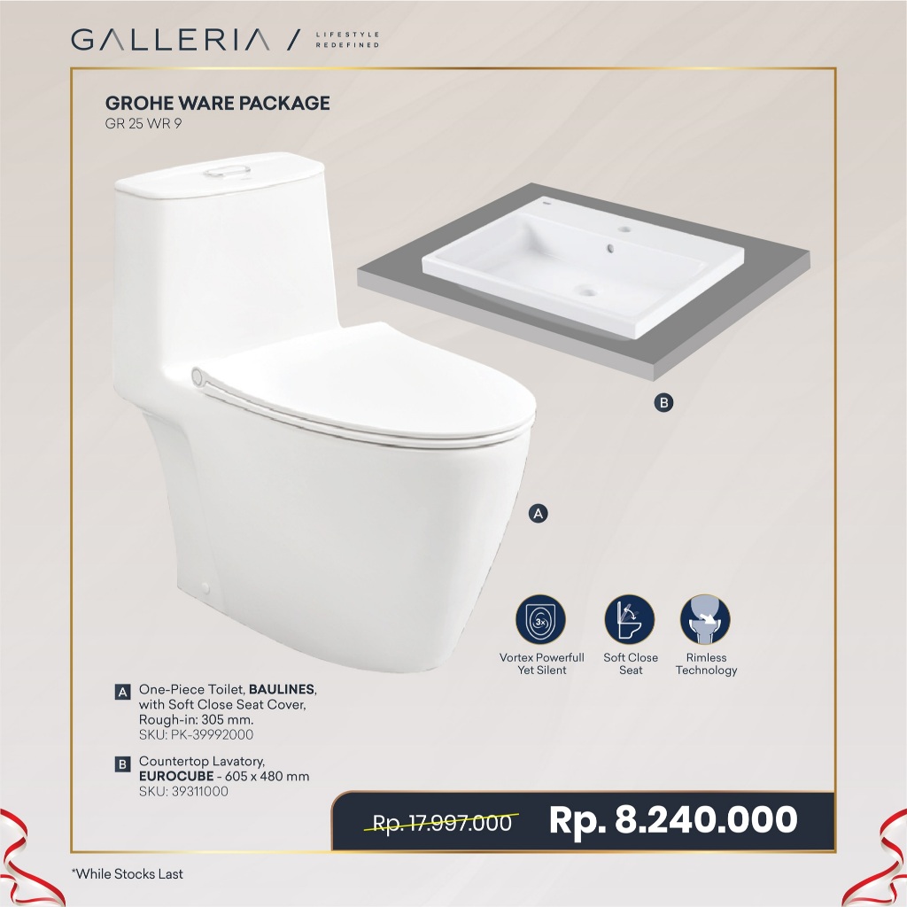 Grohe Ware Package 2 / Grohe Paket Kloset
