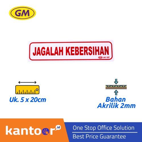 

GM LABEL JAGALAH KEBERSIHAN (KECIL)