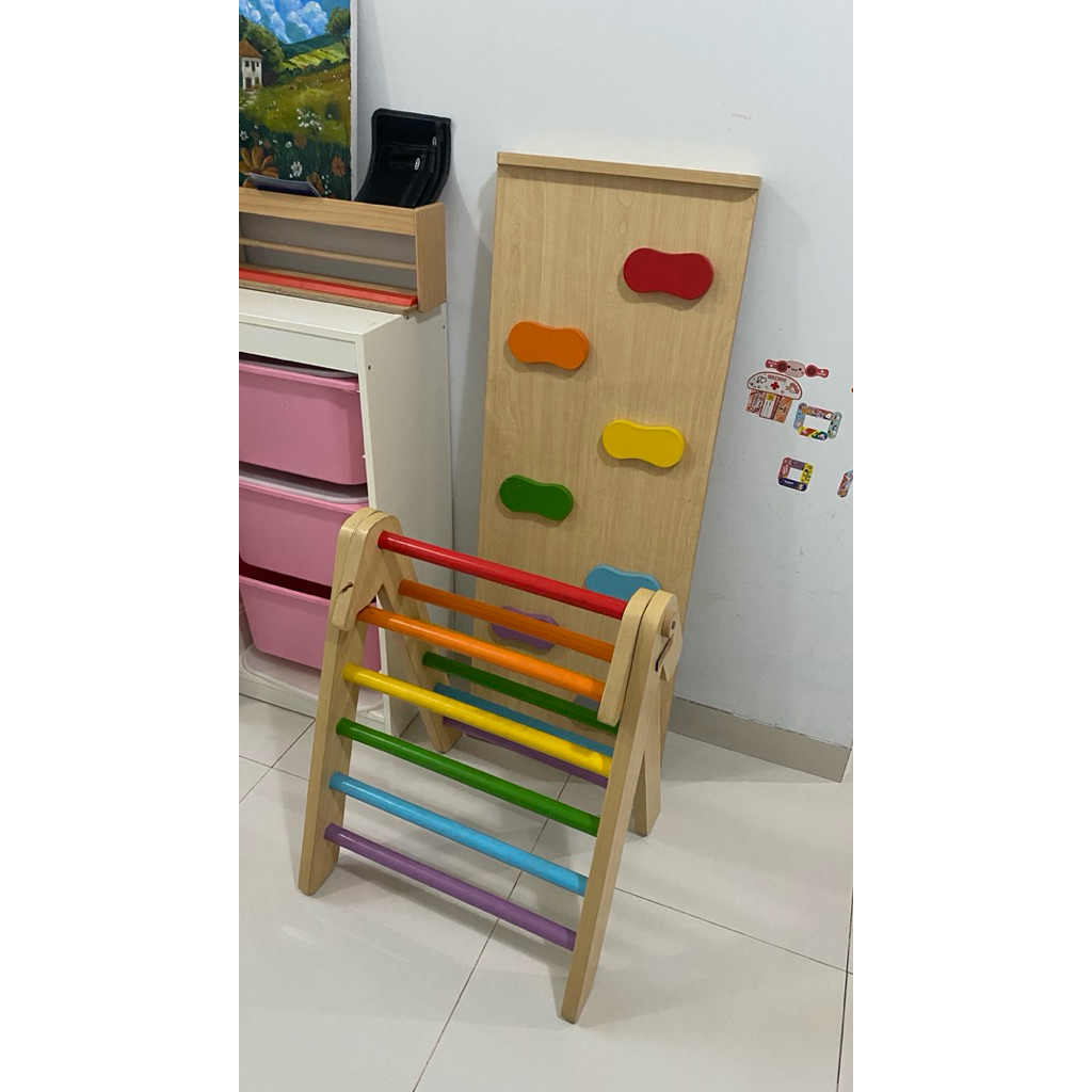 (Preloved) Pikler Triangle Mokusei Medium