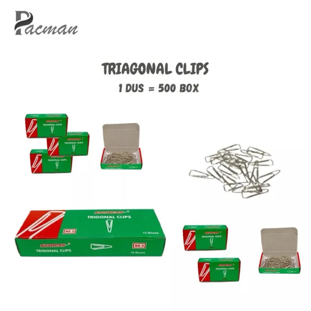 

Paper Clip Kertas No.3 Trigonal - Penjepit