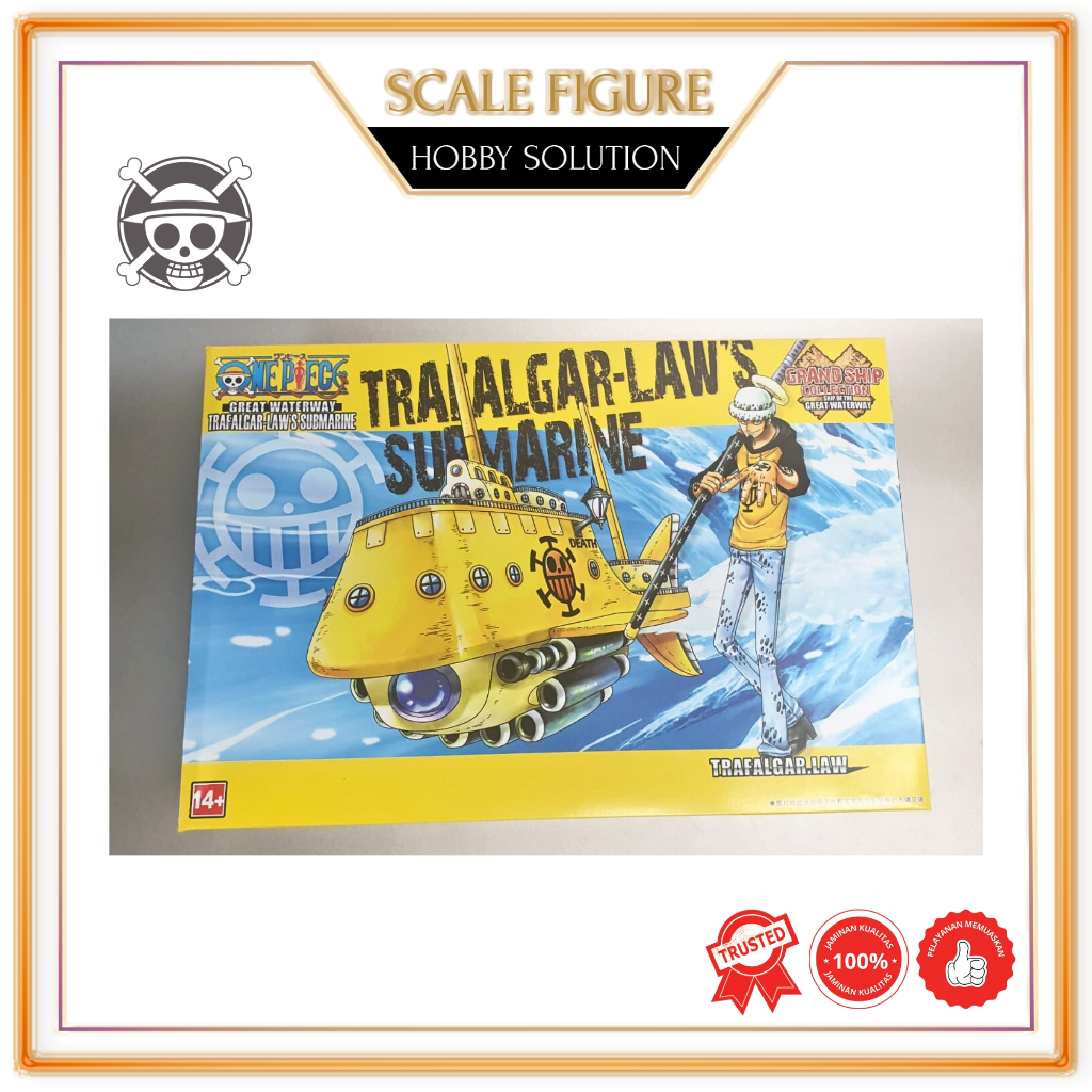 ONE PIECE TRAFALGAR LAW'S SUBMARINE no:2 GRAND SHIP COLLECTION