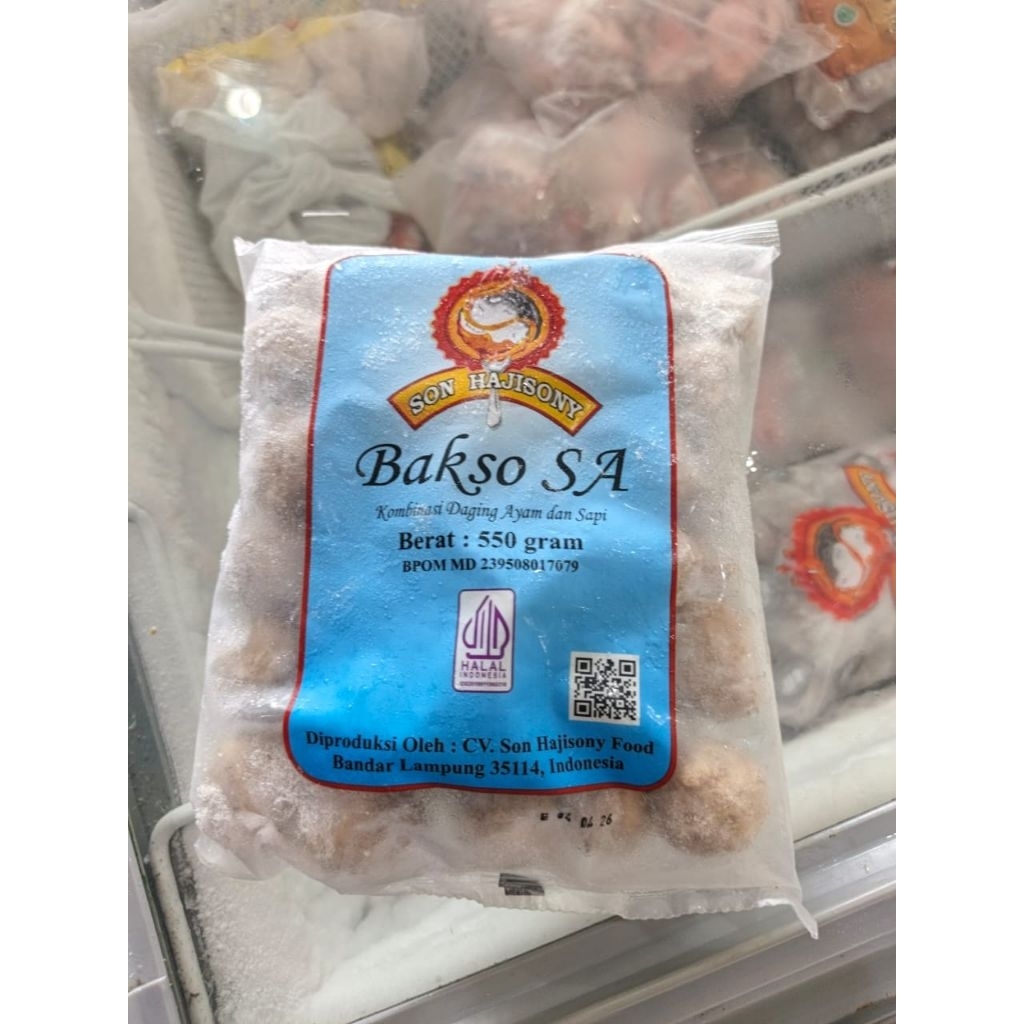 

Bakso SA Kecil 550gr isi kisaran 30butir Tanpa Bumbu