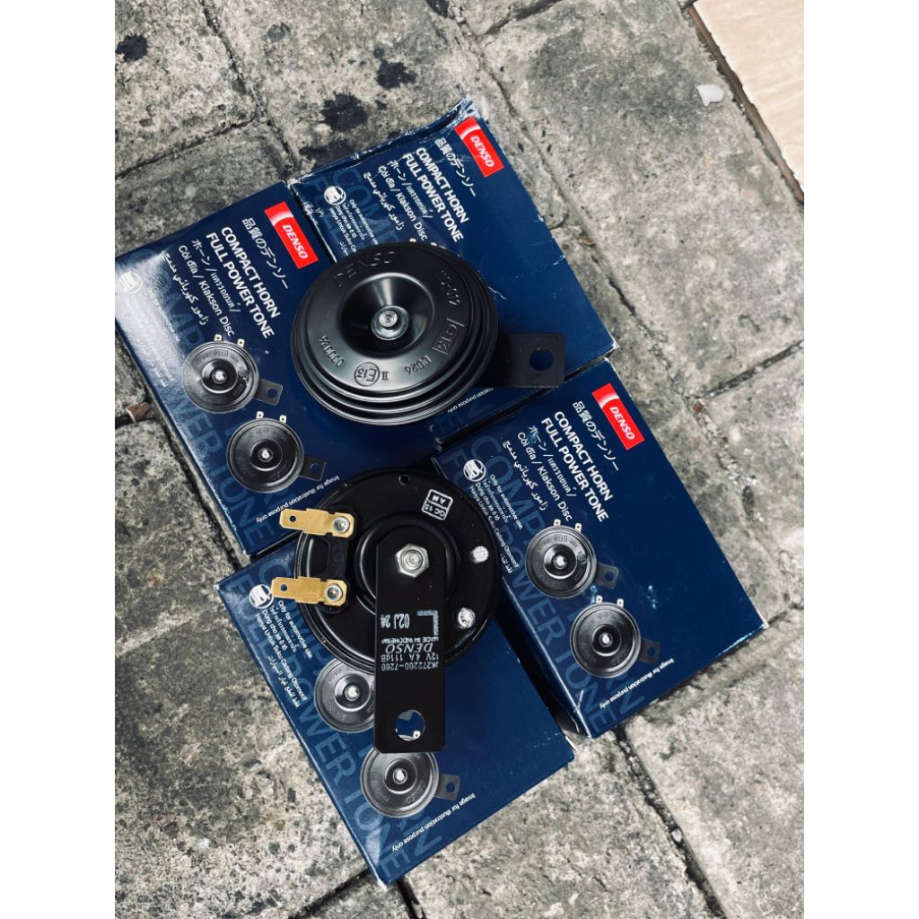 KLAKSON AVANZA ORIGINAL DENSO COMPACT BEL DENSO AVANZA ORIGINAL