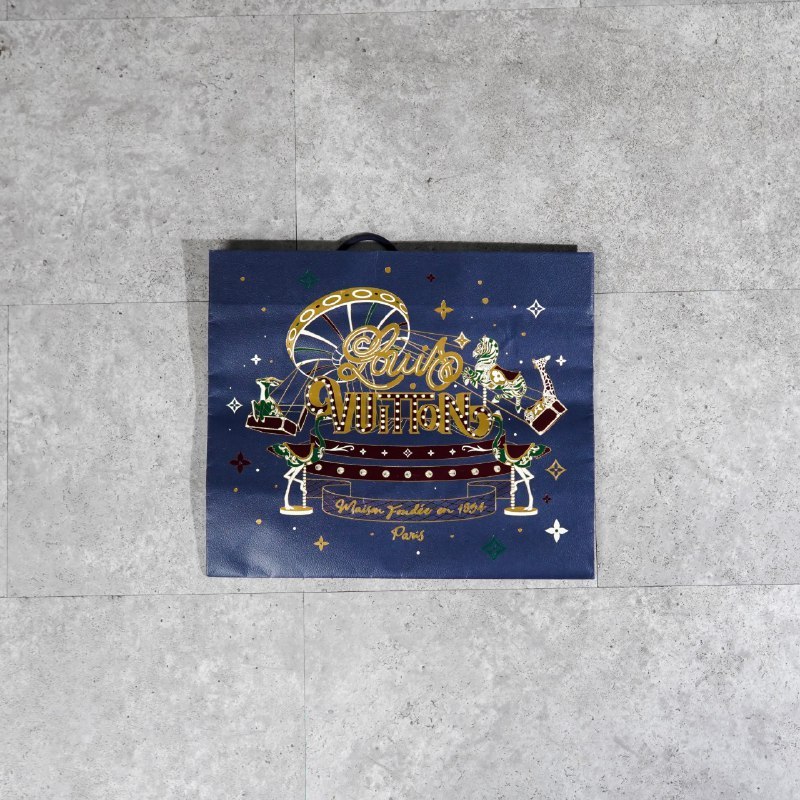 

Tas PAPER BAG LV Navy 100% ORIGINAL