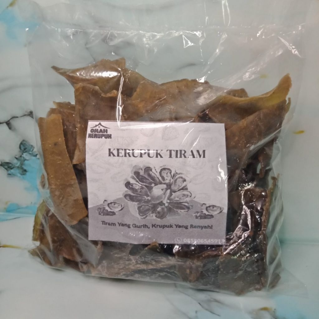 

Omah Kerupuk - Kerupuk Tiram Mentah 200g - 1000g