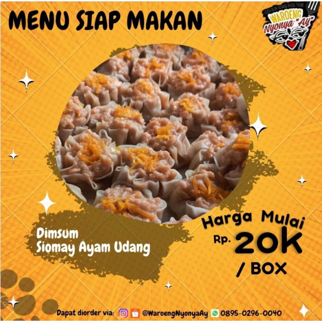 

Dimsum / tahu bakso siomay ayam udang isi 50pcs