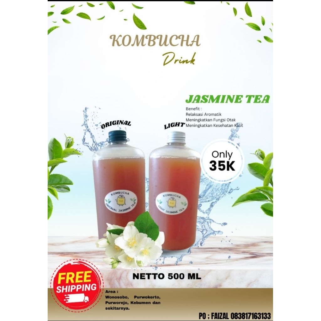 

Teh Kombucha Jasmine Tea