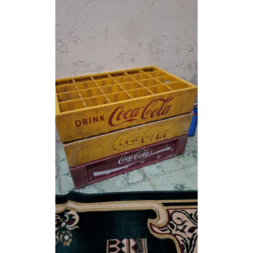 

Krat pendek coca cola 175rb perbiji display vintage jadul kuno lawas antik