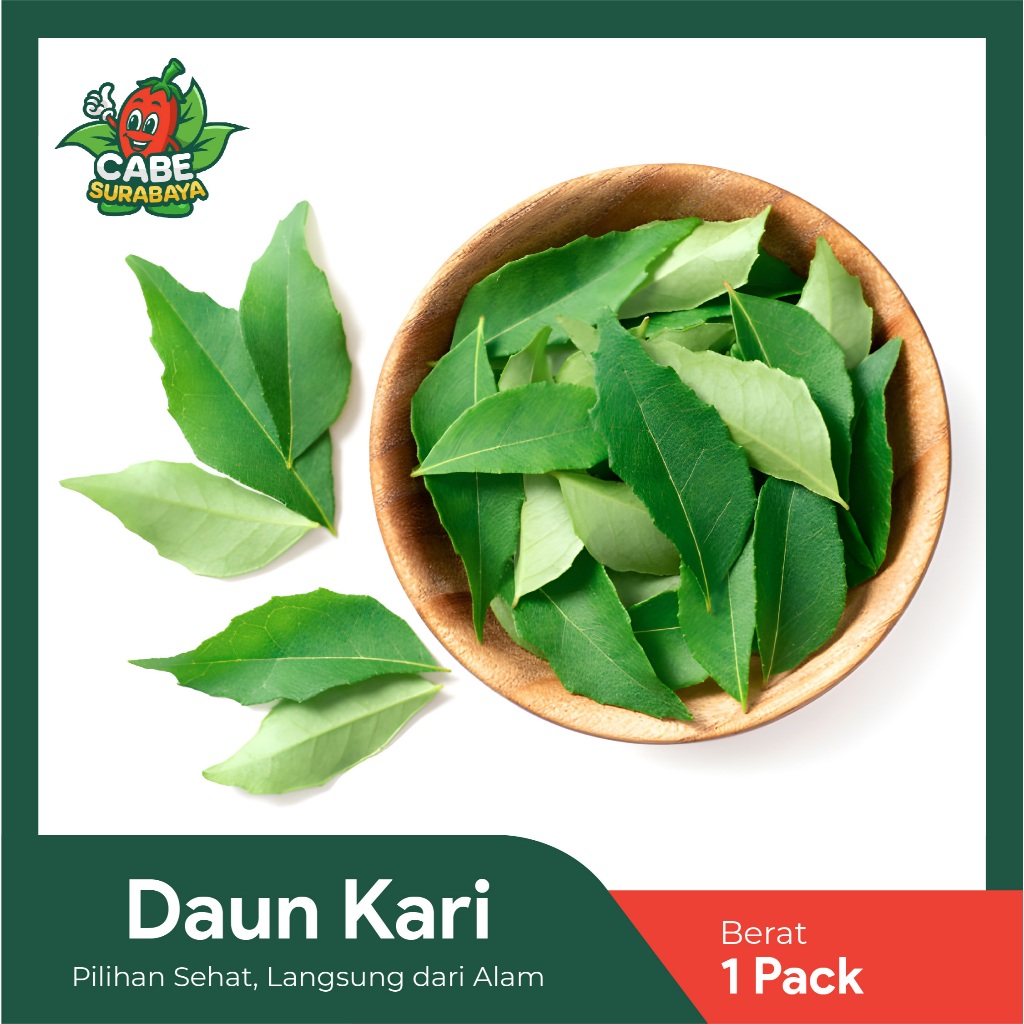 

Daun Kari 1 Pack -/+ 10 Tangkai