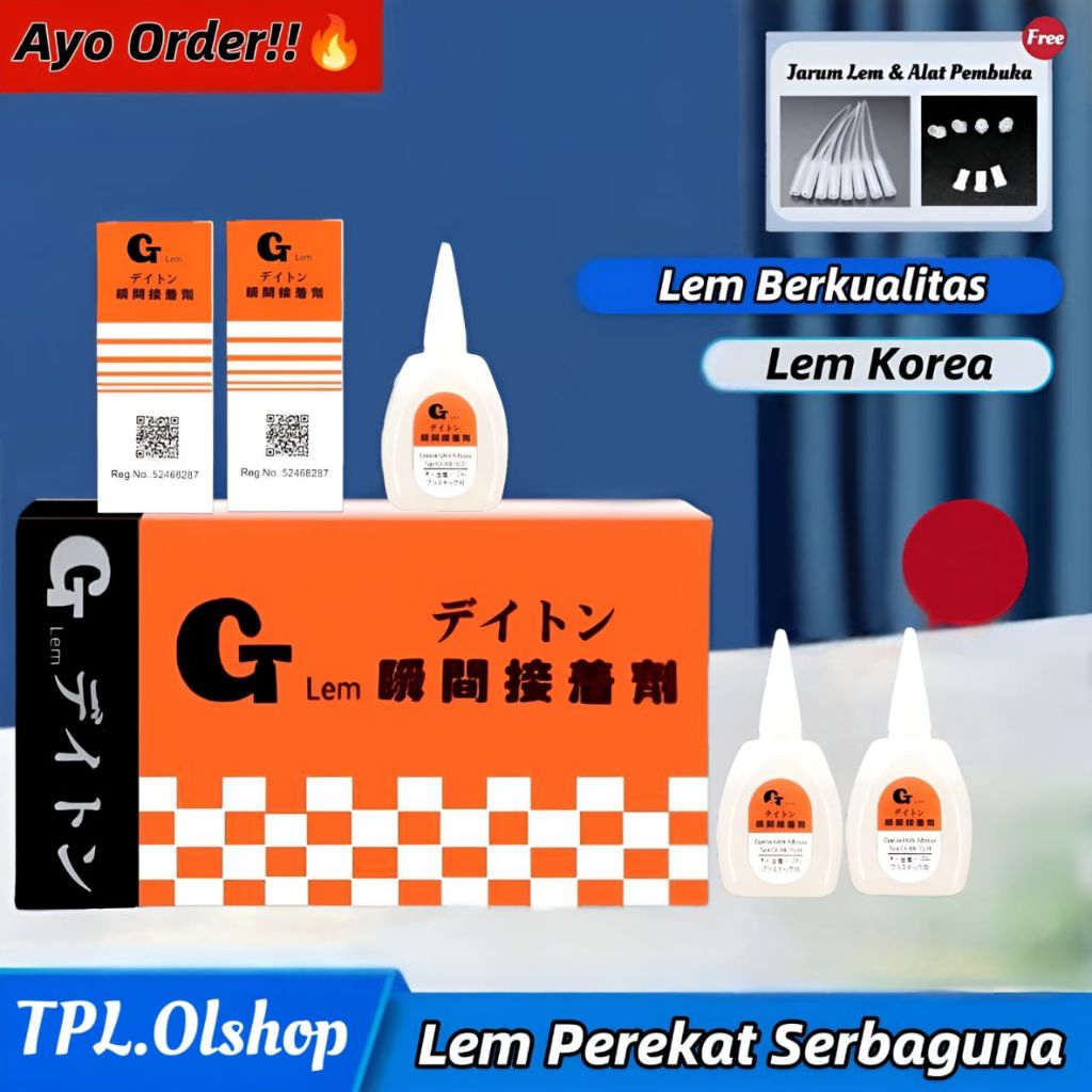 

Lem Power Glue Korea Perekat Super Kuat Tahan Lama •TPL•