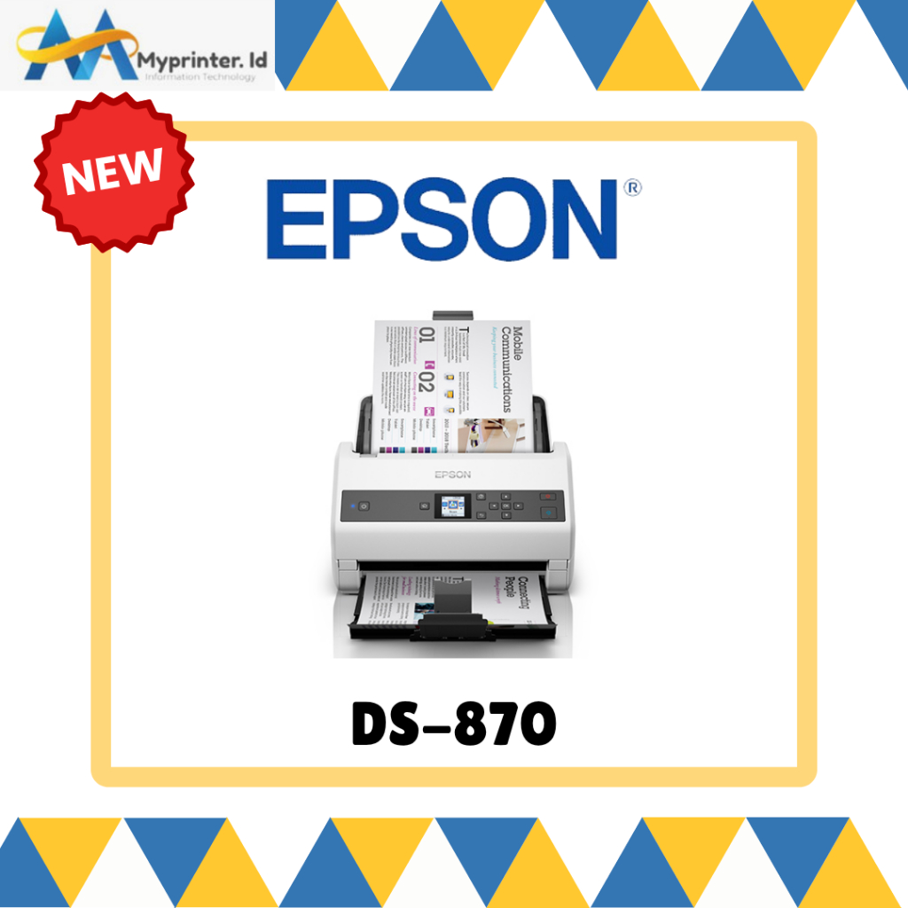 Scanner EPSON WORKFORCE DS-870 Garansi Resmi
