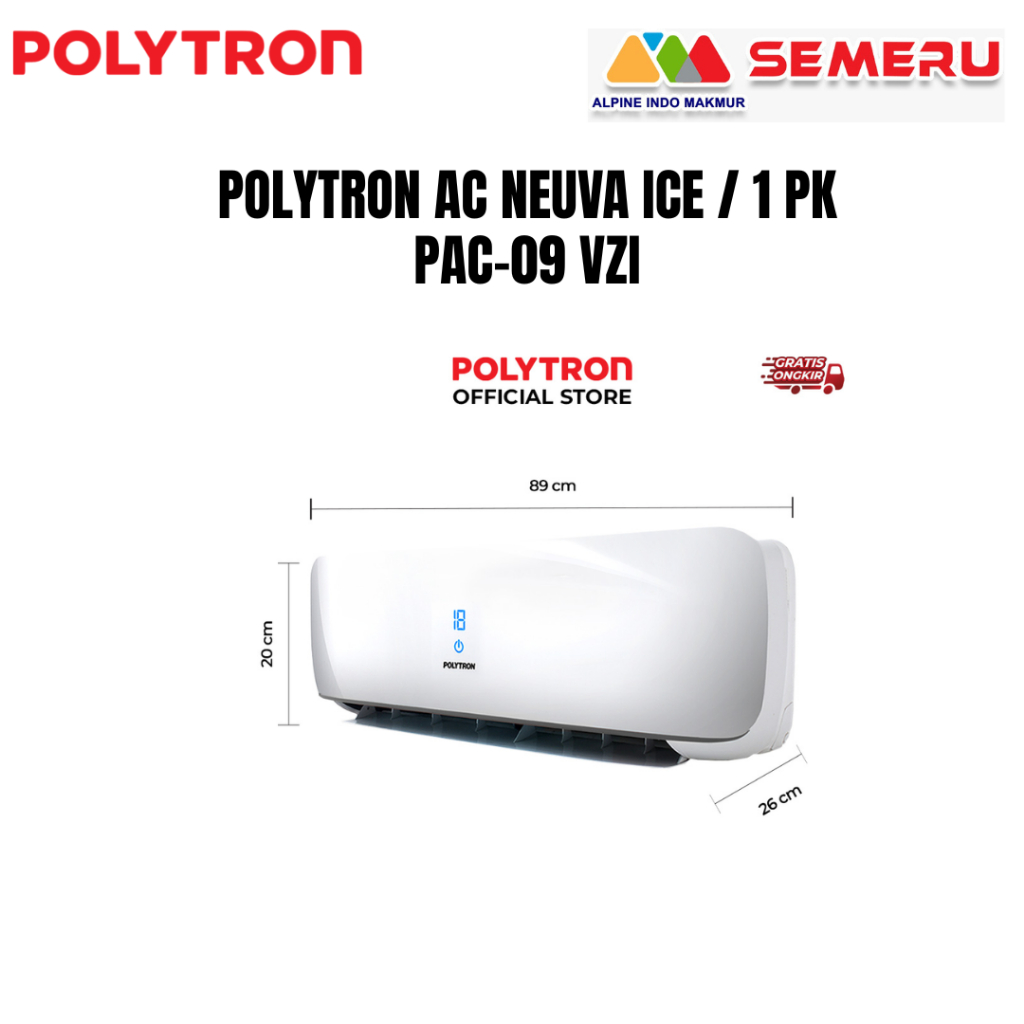 POLYTRON AC NEUVA ICE / 1 PK PAC-09 VZI