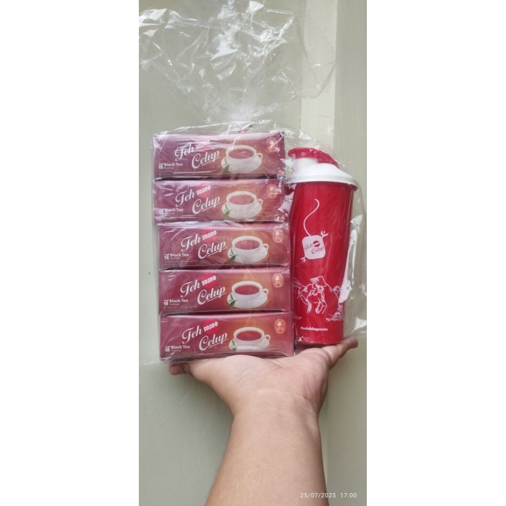 

teh celup sosro paket free tumbler